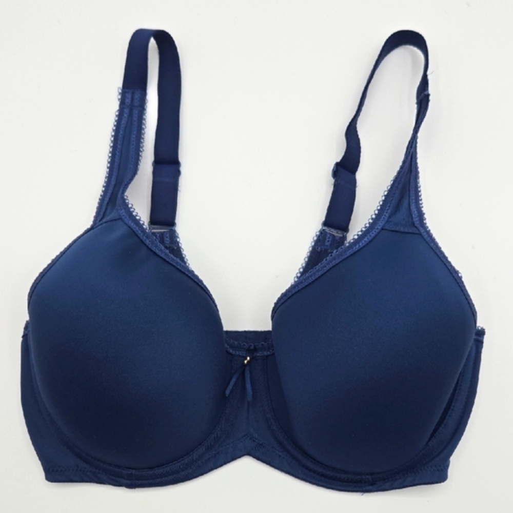 Wacoal Basic Beauty T-Shirt Blue Bra Size 34D